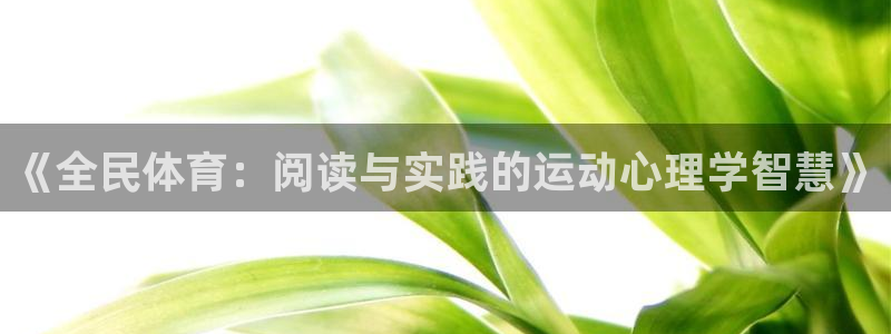 米兰体育官网下载平台是正规平台吗安全吗：《全民体育：阅读与实